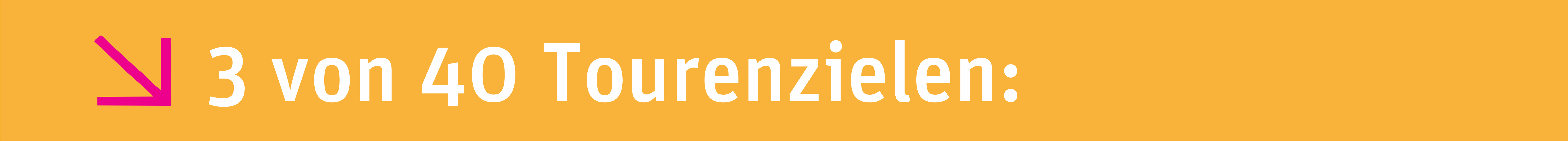 3 von 40 Tourenzielen am 14. September 2025