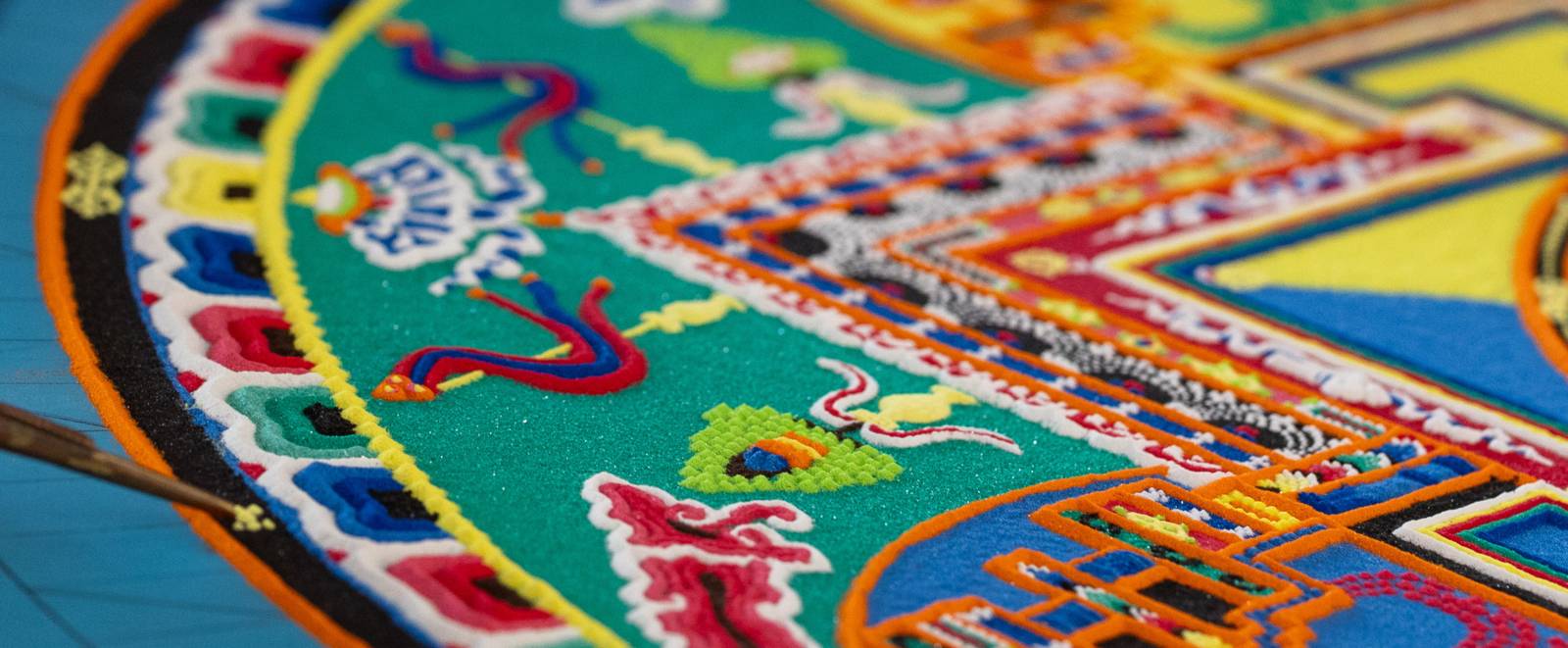 Ein Sandmandala