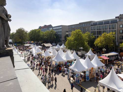 Opernplatz von oben