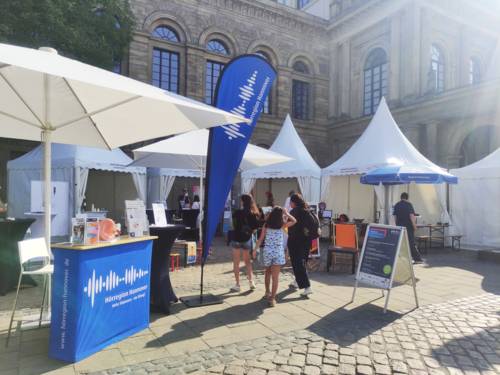 Stand der Hörregion Hannover beim Entdeckertag