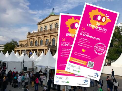 Programmflyer zum Entdeckertag 2025