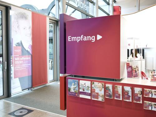 Empfangsbereich in einem Gebäude