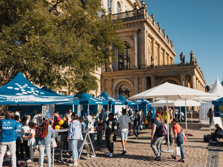 Infostände Region Hannover beim Entdeckerfest 2026.