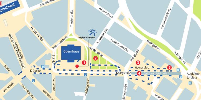 Karte des Entdeckerfestes 2025