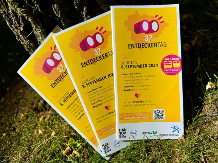 Programmflyer zum Entdeckertag 2022