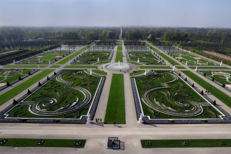 Parterre von oben