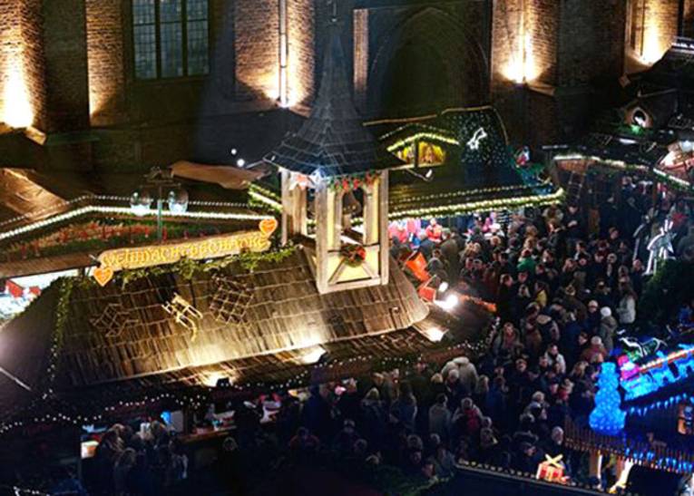 Weihnachtlicher Ausklang zum Feierabend an Hannovers Marktkirche