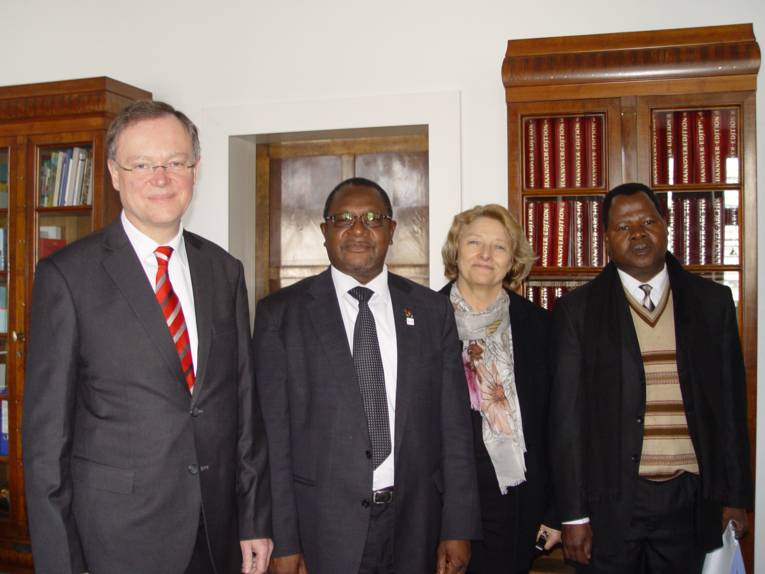 Empfang einer Delegation aus Blantyre