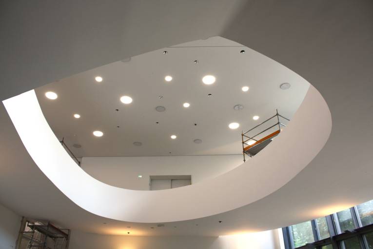 Rampen im Calder-Saal