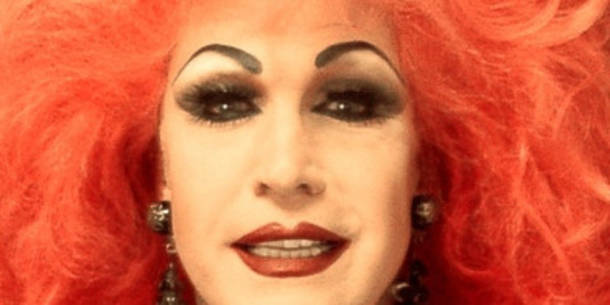 Porträtfoto eines Travestiekünstlers. Porträtfoto eines Travestiekünstlers.
